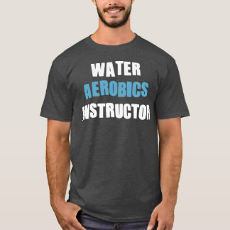 Camiseta Instrutor Aqua Aeróbica Presentes para aeróbica de