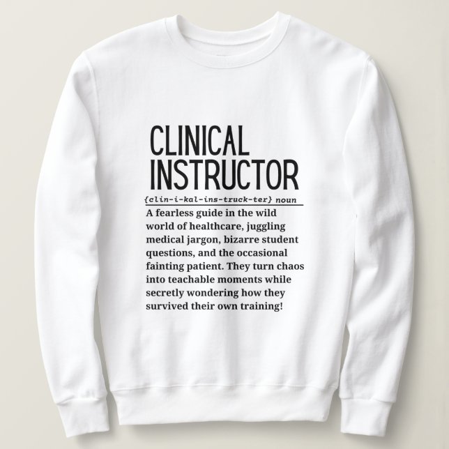 Camiseta Instrutor Clínico (Frente do Design)