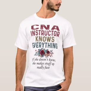 Camiseta Instrutor Cna sabe tudo