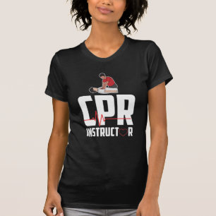 Camiseta Instrutor CPR Certificado para Ambulância de Prim