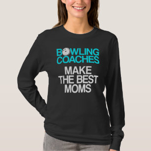 Camiseta Instrutor da Equipe do Jogador de Coach da boliche