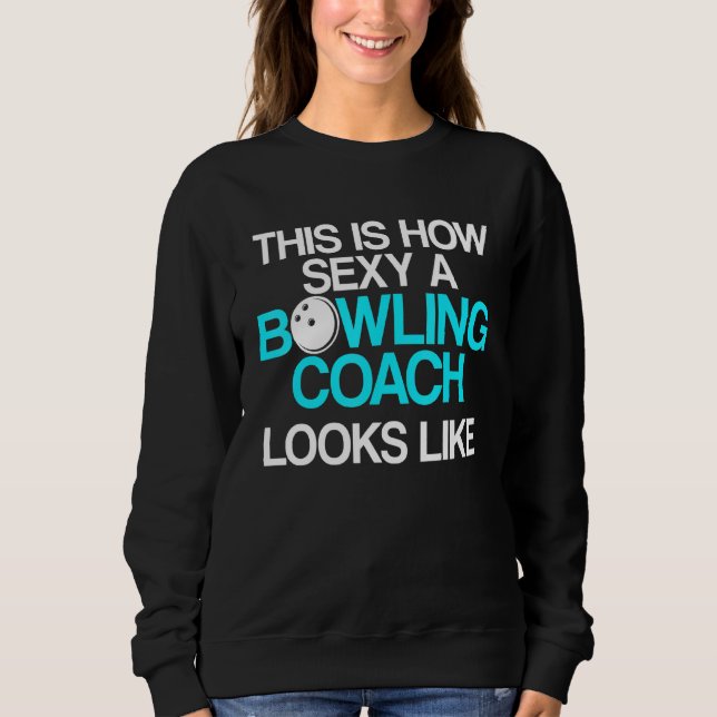 Camiseta Instrutor da Equipe do Jogador de Coach da boliche (Frente)
