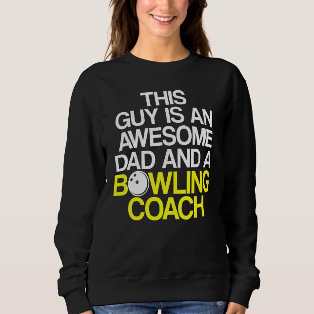 Camiseta Instrutor da Equipe do Jogador de Coach da boliche (Frente)