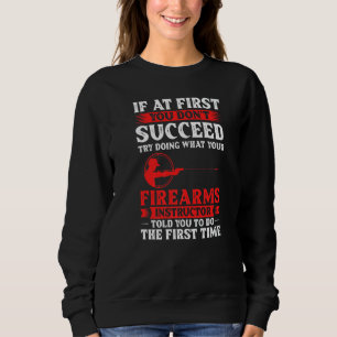 Camiseta Instrutor de Arma de Fogo Tiro Segurança Treinamen