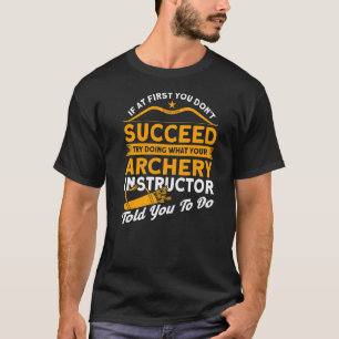 Camiseta Instrutor de caça a Arcos de arqueiros