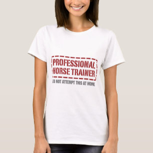 Camiseta Instrutor de cavalo profissional