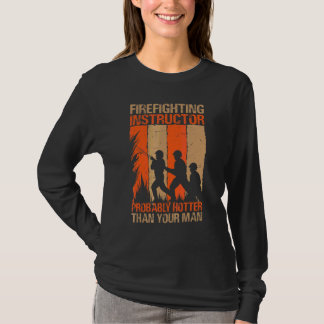 Camiseta Instrutor de Combate a Incêndio Provavelmente Mais