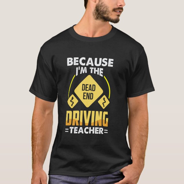 Camiseta Instrutor De Condução Professores De Condução Esco (Frente)
