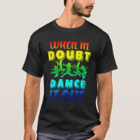 Instrutor de Dança Colorido Dançando Professor d