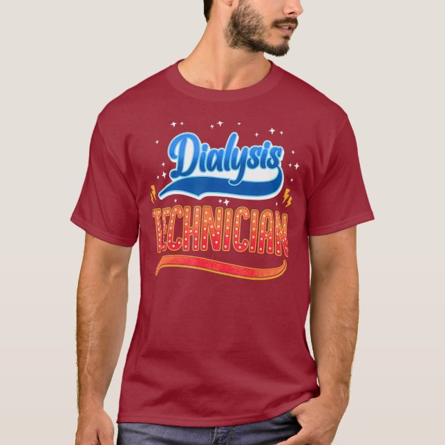 Camiseta Instrutor de Diálise Nefrologia Tech (Frente)