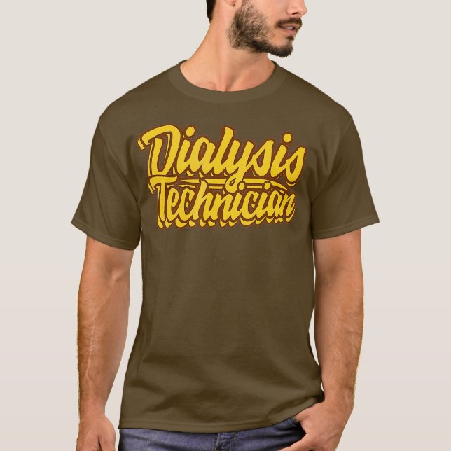 Camiseta Instrutor de Diálise Nefrologia Tech (Frente)
