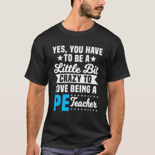 Camiseta Instrutor de Educação Física do Treinador em Educa
