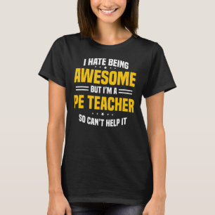 Camiseta Instrutor de Educação Física Fantástico do Profess