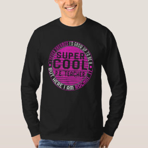 Camiseta Instrutor de educação física P.E Squad Gym Instrut