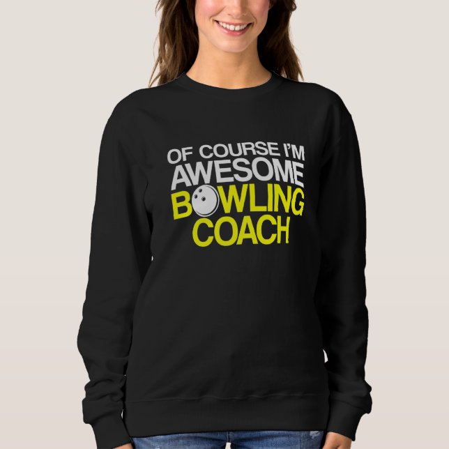 Camiseta Instrutor de Equipe do Jogador de Coach da boliche (Frente)
