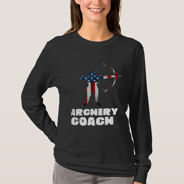 Camiseta Instrutor de Equipe do Player de Sinalizador da Ar (Frente)