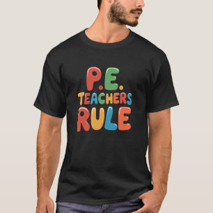 Camiseta Instrutor de Ginásio Escolar de Educação Física En