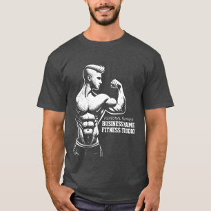 Camiseta Instrutor de ginástica de construção de Malhações 