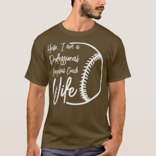 Camiseta Instrutor de Mãe Profissional de Esposa do Treinad