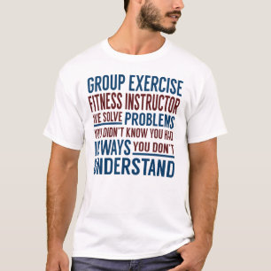 Camiseta Instrutor de Malhação de Exercício de Grupo sol