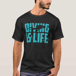 Camiseta Instrutor de Mergulho A Vida é Mergulho