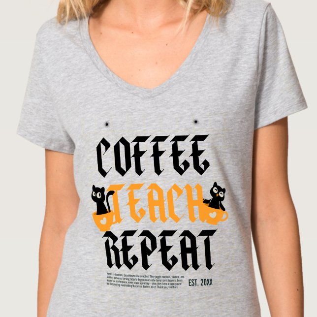 Camiseta Instrutor de Pré-Escola Professor do Fim de Ano (Criador carregado)