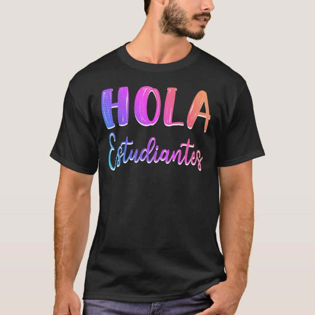 Camiseta Instrutor de Professores Espanhol I Heart My Stu (Frente)