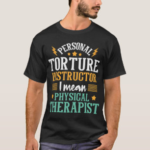Camiseta Instrutor de Tortura Pessoal Fisioterapia FT