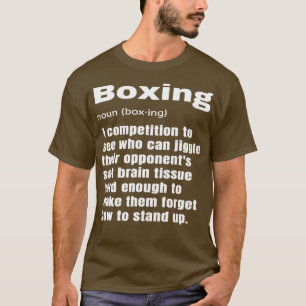 Camiseta Instrutor de treinador de definição de boxer engra
