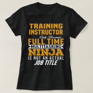 Camiseta Instrutor de treinamento