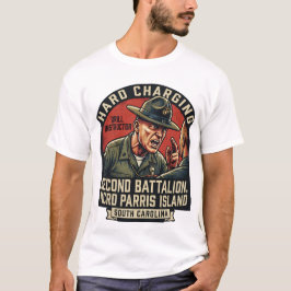 Camiseta Instrutor de Treinamento de Carga Intensa do USMC