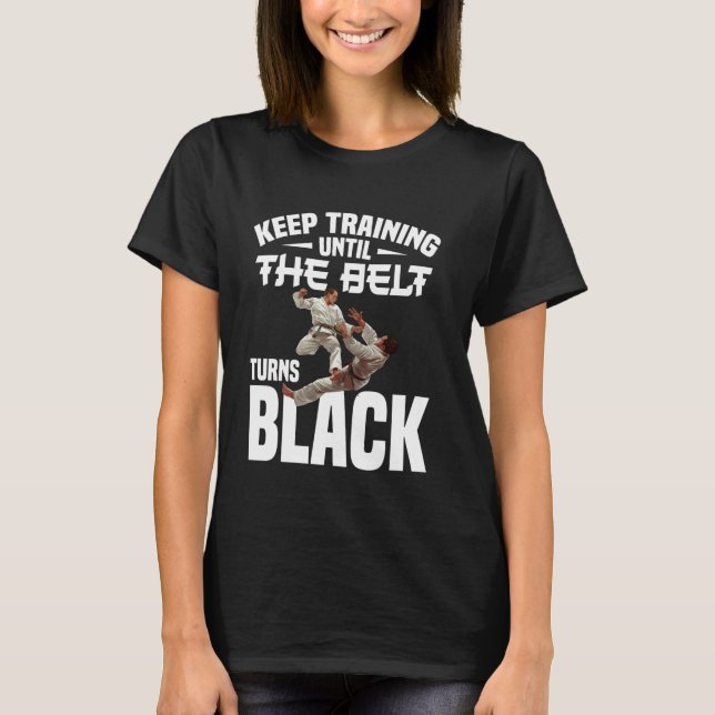 Camiseta Instrutor de treinamento Hapkido Coreano de Artes  (Frente)