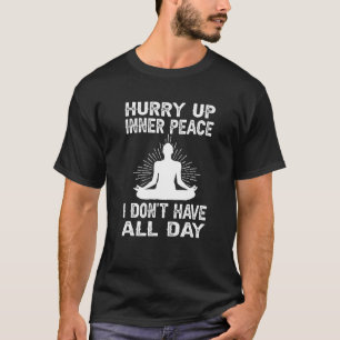 Camiseta Instrutor de Yoga Fitness Exercício Meditação