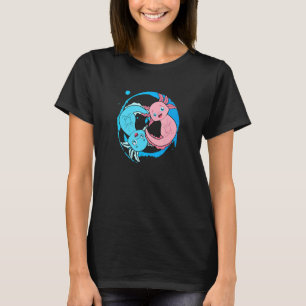 Camiseta Instrutor de Yoga Yin Yang Axolote