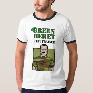 Camiseta Instrutor do bebê da boina verde