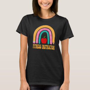 Camiseta Instrutor malhação Rainbow Cute Back To School App