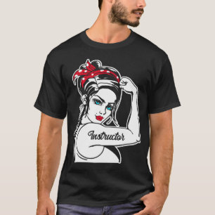 Camiseta Instrutor Rosie The Riveter Pin Up