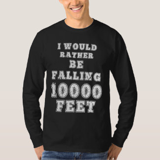 Camiseta Instrutor Skydiving Skydive Eu Preferencialmente F