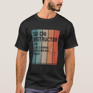 Camiseta Instrutor Tai Chi Chuan Chinês de Artes Marciais