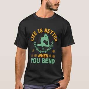 Camiseta Instrutor Yoga Meditação Espiritual Yoga Mat Exer