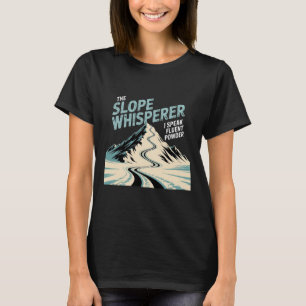 Camiseta Instrutores de Après Ski Profissionais da Encosta