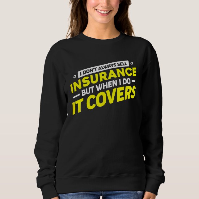 Camiseta Insurance Agent For Insurance Broker Insurance Sel (Frente)