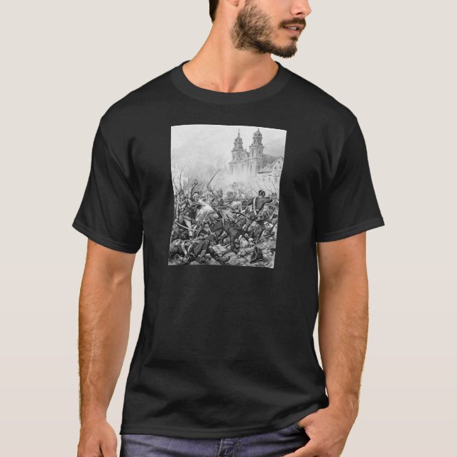 Camiseta Insurreição de Varsóvia de 1794 (Frente)