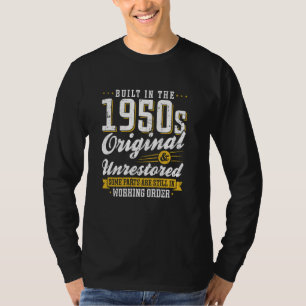 Camiseta Integrado O 50 Original Do Anos 50 Não Restaurado