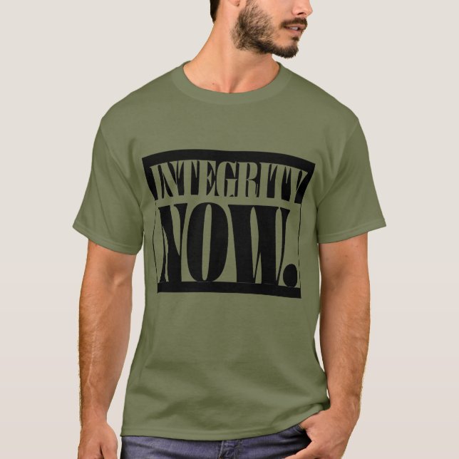 CAMISETA INTEGRIDADE AGORA. (Frente)