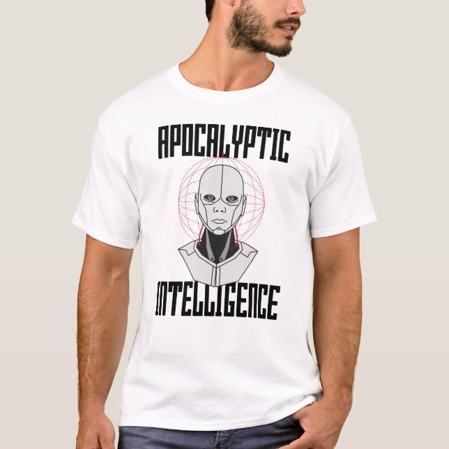 Camiseta Inteligência apocalíptica (Frente)
