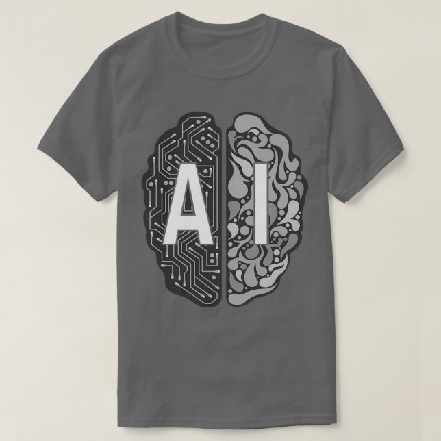 Camiseta Inteligência Artificial AI  (Frente do Design)