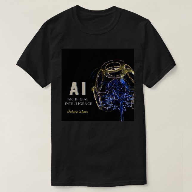 Camiseta Inteligência artificial AI 2 (Frente do Design)