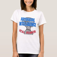Inteligência artificial, humor real.w Branco BG
