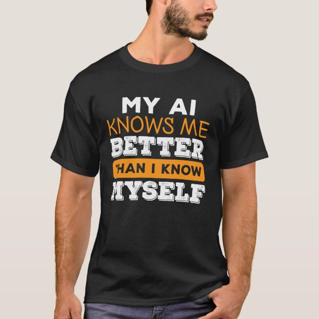 Camiseta Inteligência Artificial IA Algoritmo Aprendizado d (Frente)
